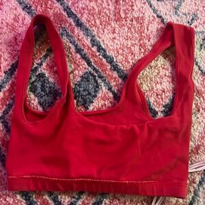 Red, Zara tank top